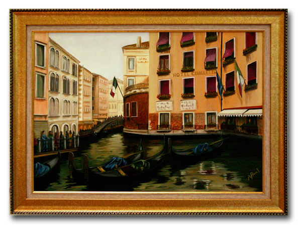 Venedik yağlıboya tablo